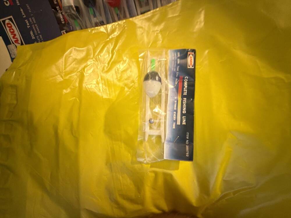 Anco Complete Fishing Line Item No. 285752 with Hook, Line, Sinker, and Float